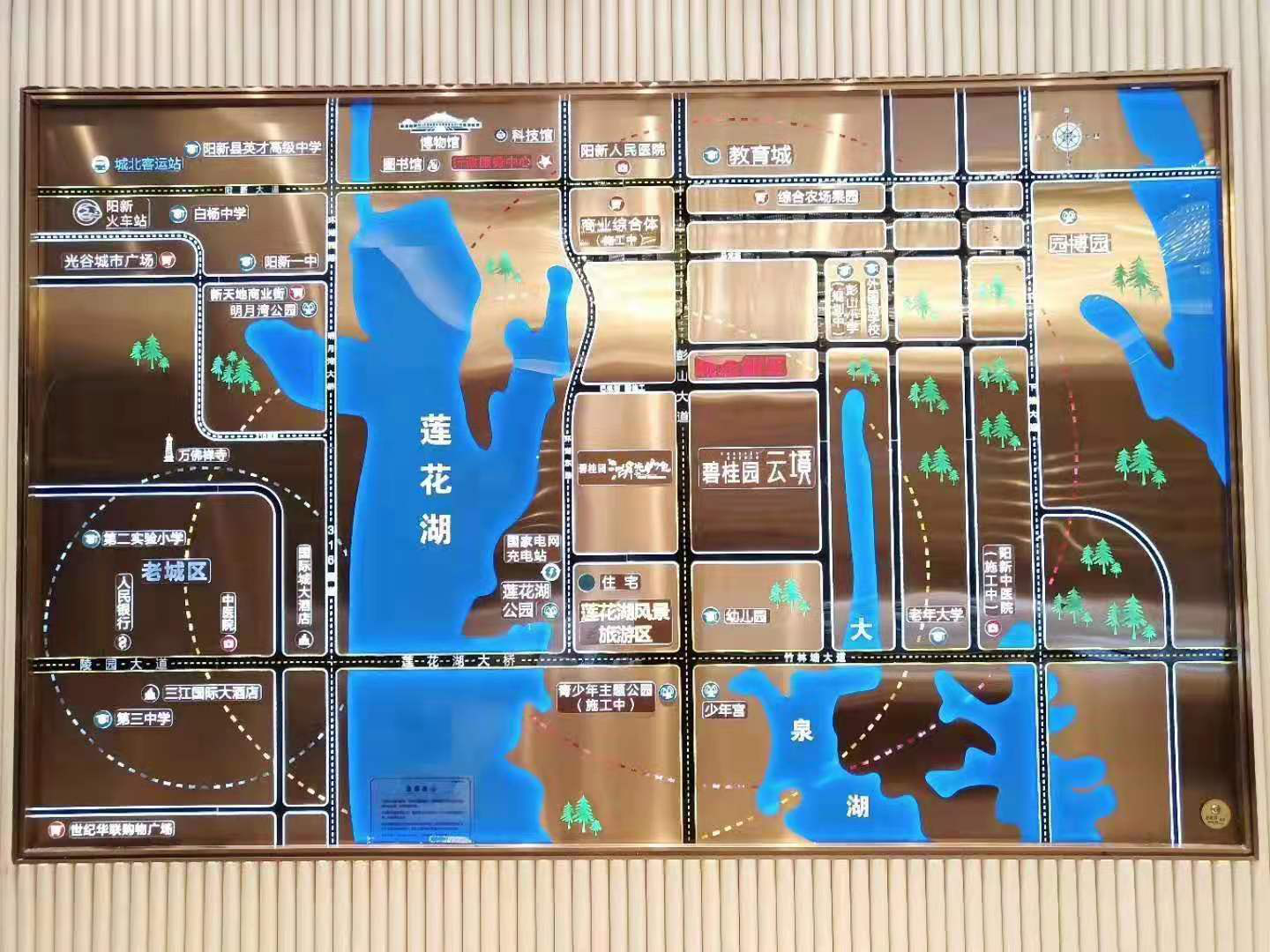 碧桂園云鏡區位壁掛